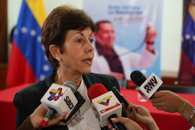 Dra. Celia Riera Representante de la Organización Panamericana de la Salud / Organización Mundial de la Salud en Venezuela (OPS/OMS),