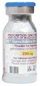 GEMCITABINA HOSPIRA 200mg