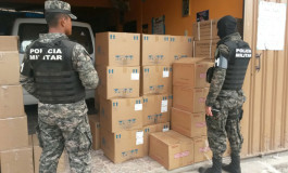 Más de 1,300 cajas de medicamentos fueron decomisadas en Comayagüela