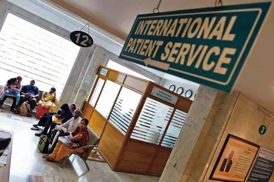En Chennai, centros de servicio al paciente de hospital internacional Apolo de la India