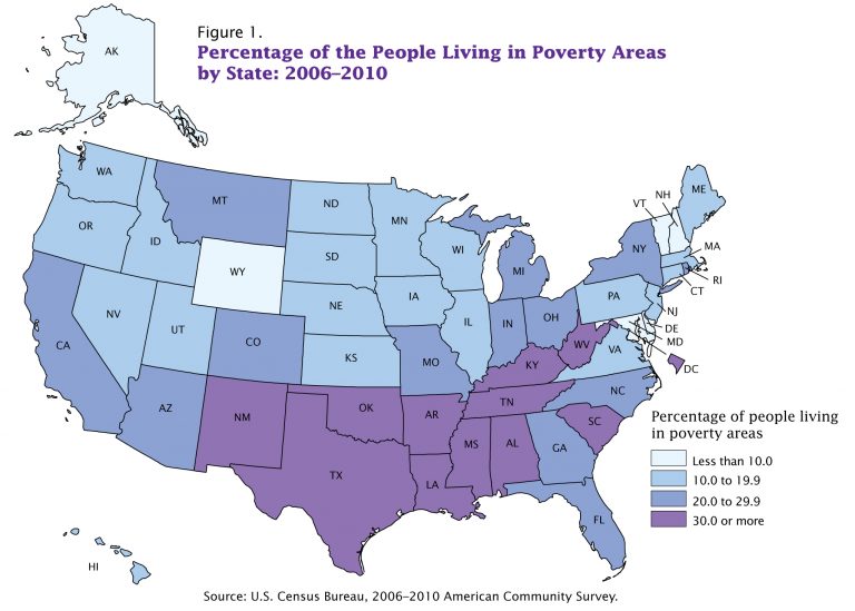 Areas With ConcentratedPoverty: 2006Ð2010