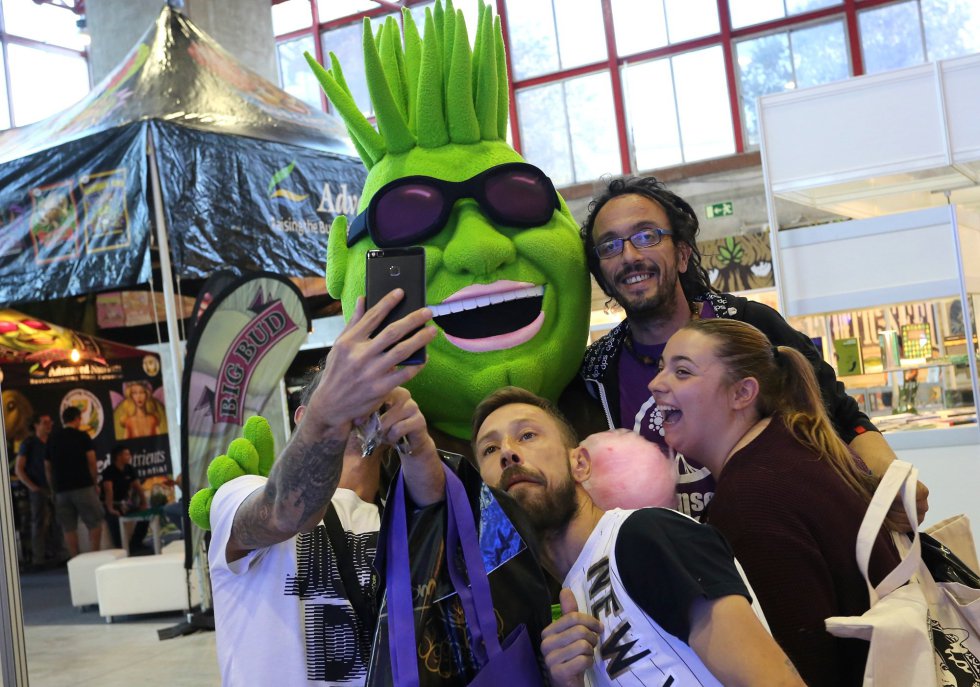El Pabellón de Cristal de la Casa de Campo es el escenario de la I Edición de 'Spannabis' Madrid, la feria cannábica más importante del mundo.