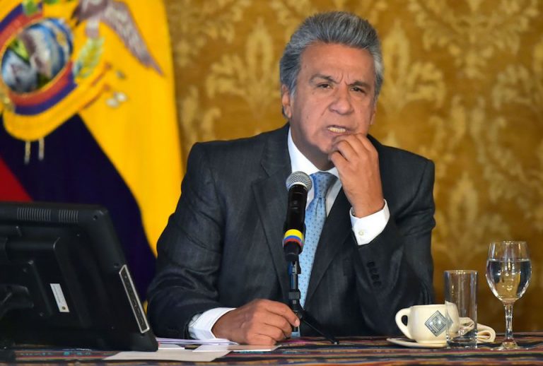 ECUADOR-POLITICS-MORENO