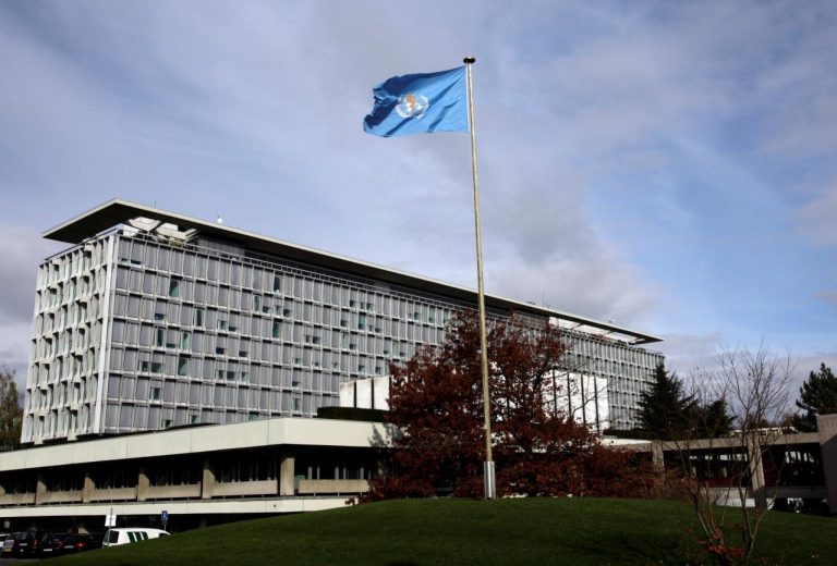 FILE PHOTO: The WHO headquarters are pictured in Geneva