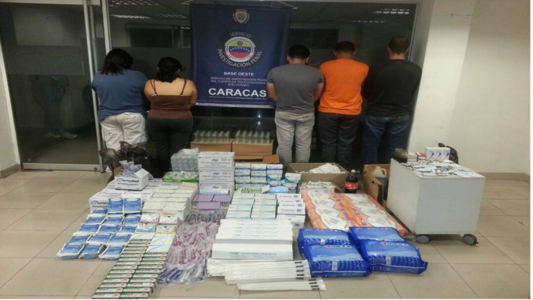 desmantelada-banda-dedicada-al-robo-de-insumos-medicos-en-caracas-4549