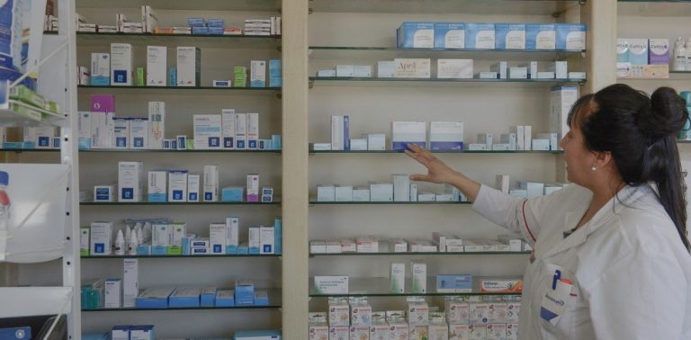 medicamentos en farmacia