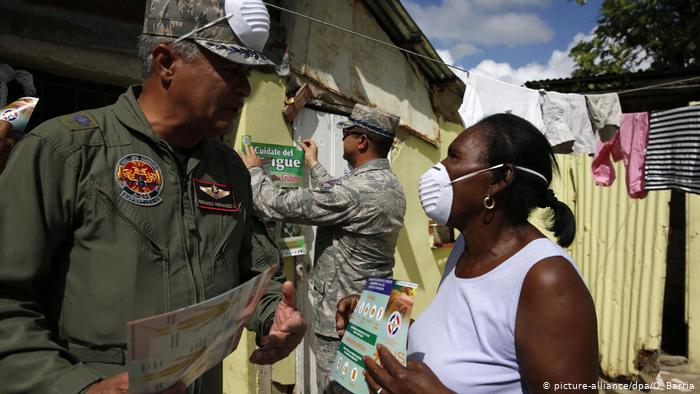 Fumigaciones en República Dominicana por brote de dengue. 