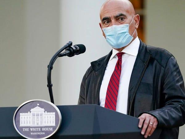 Moncef Slaoui, asesor principal de la Operation Warp Speed.