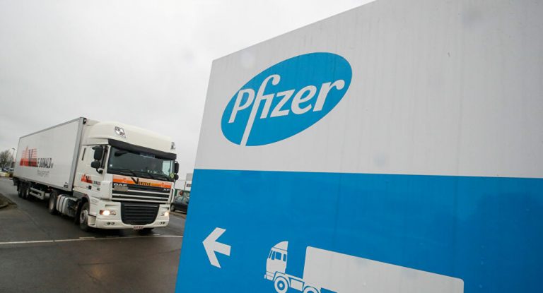 pfizer camiones