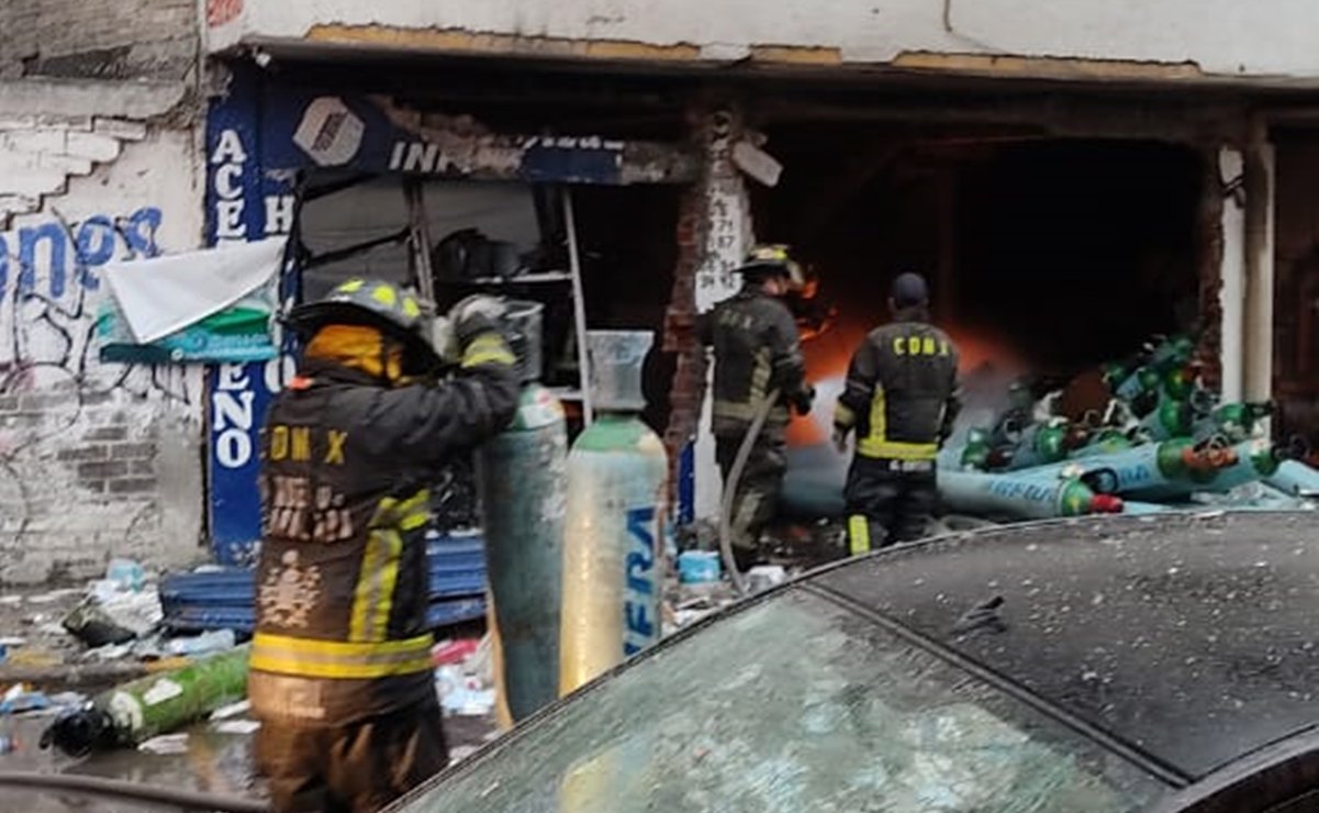 Explosión en local de Iztapalapa