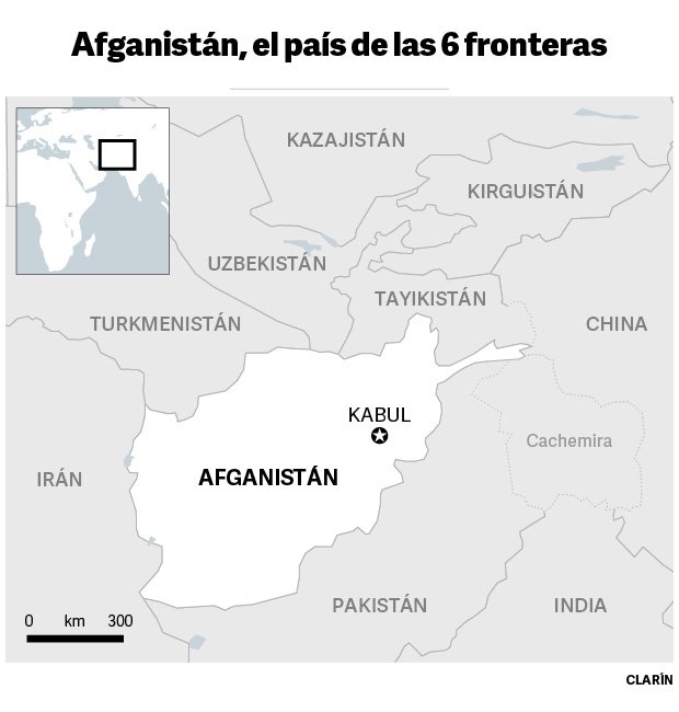 afganistan fronteras region