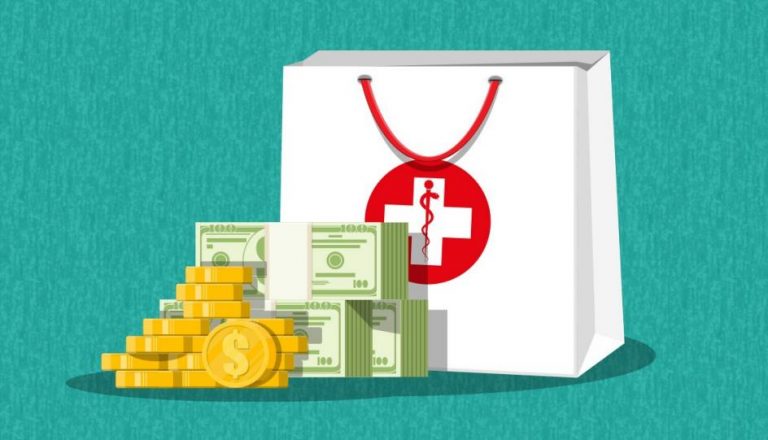 dinero y medicinas