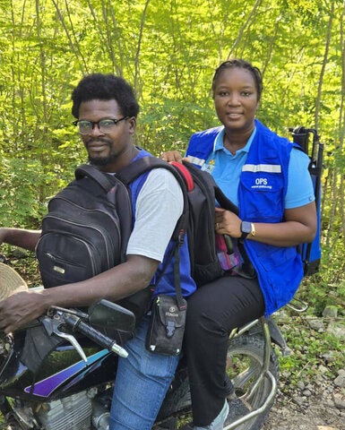 Llegando a las comunidades afectadas