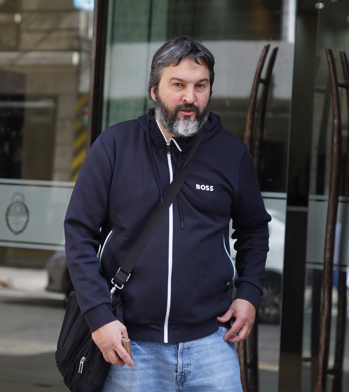 El dueño de HLB Pharma, Ariel García Furfaro, hoy detenido. Foto: Guillermo Rodriguez Adami